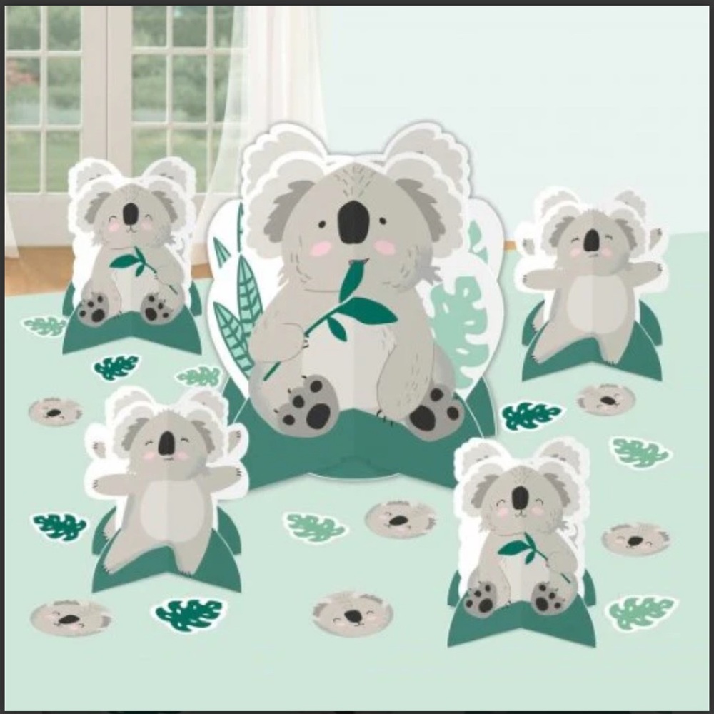 Koala Party Table Centerpiece Set